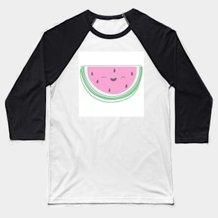 Cute Kawaii Watermelon Baseball T-Shirt